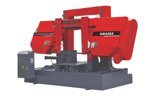 金秀GW4265双柱龙门卧式带锯床