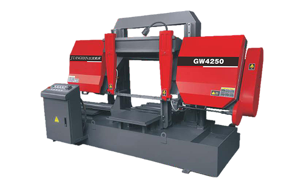 金秀GW4250双柱龙门卧式带锯床