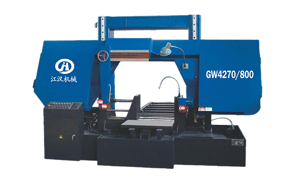 金秀GW4270/800双柱龙门卧式带锯床